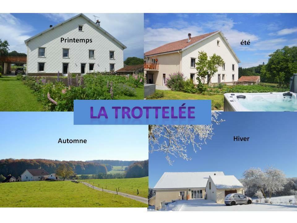 Chambres Et Table D'Hotes La Trottelee Bellefontaine  ภายนอก รูปภาพ